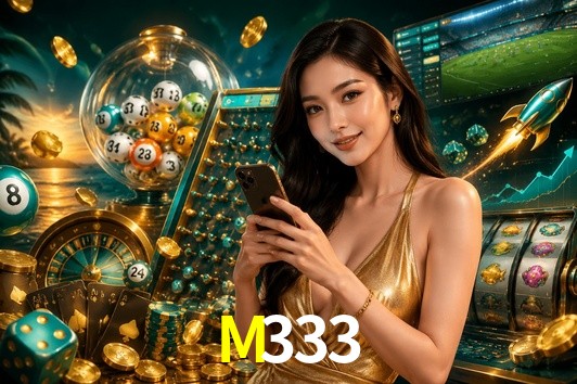 Página principal de M333 Casino con juegos en vivo y tragamonedas para México